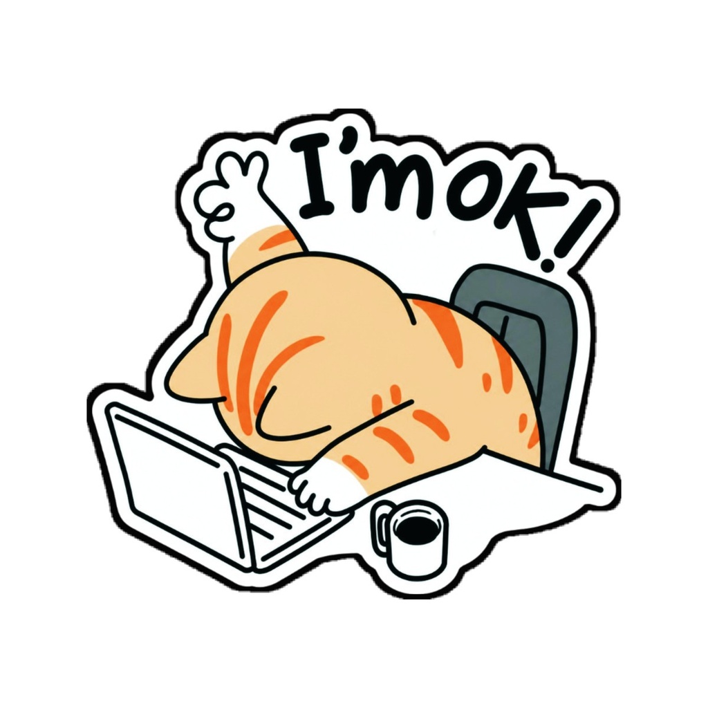 I’m ok! Cat